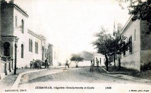 Zemmorah - Gendarmerie et Ecole - 1928